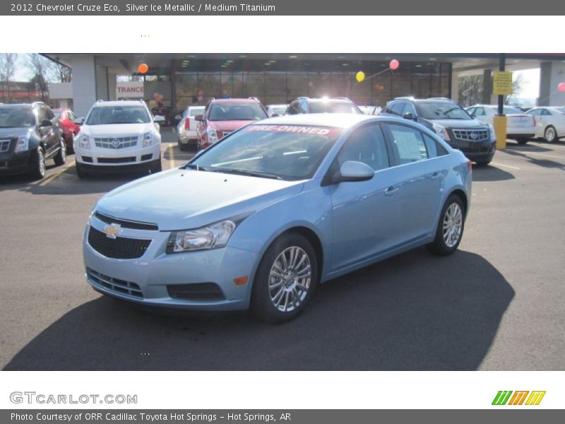 Silver Ice Metallic / Medium Titanium 2012 Chevrolet Cruze Eco