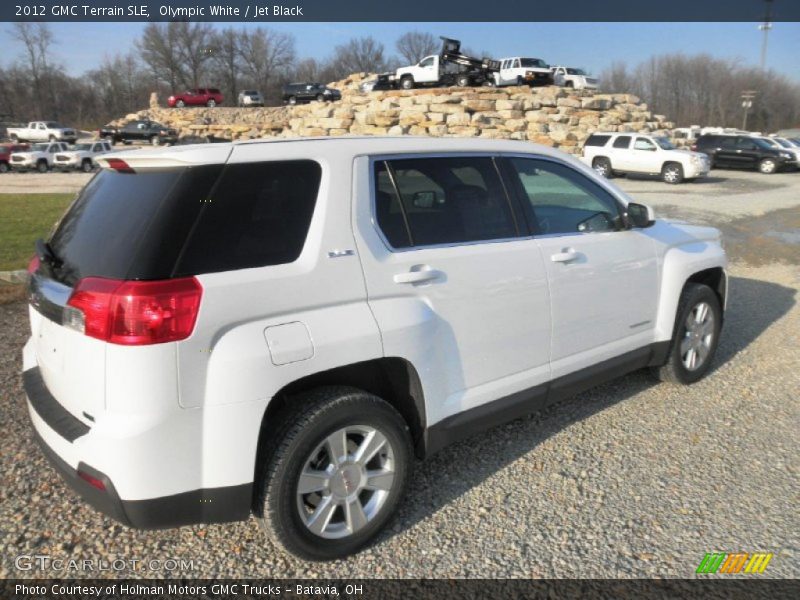 Olympic White / Jet Black 2012 GMC Terrain SLE