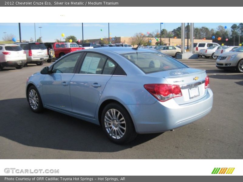 Silver Ice Metallic / Medium Titanium 2012 Chevrolet Cruze Eco