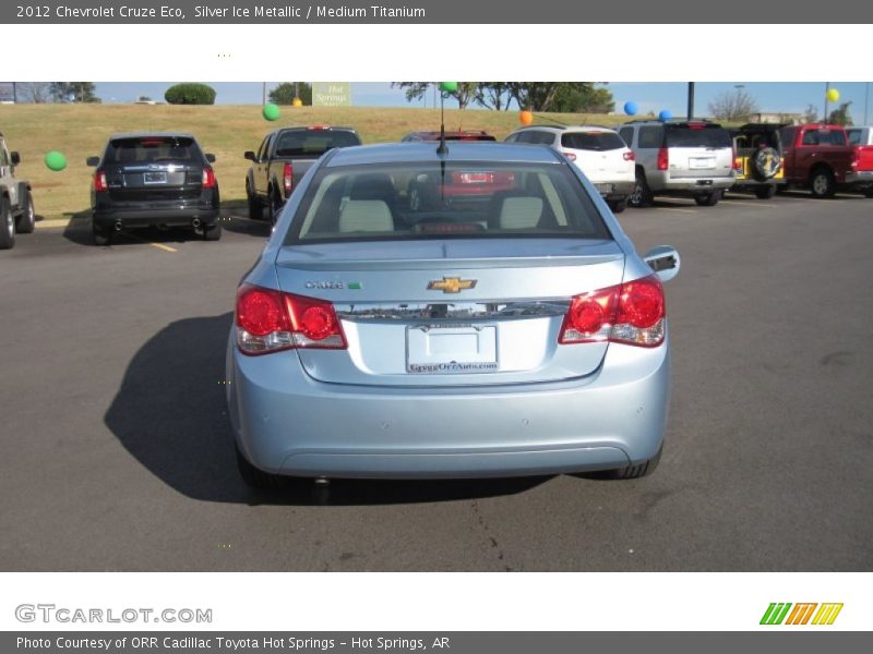 Silver Ice Metallic / Medium Titanium 2012 Chevrolet Cruze Eco