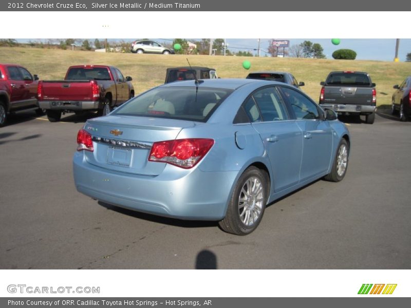Silver Ice Metallic / Medium Titanium 2012 Chevrolet Cruze Eco