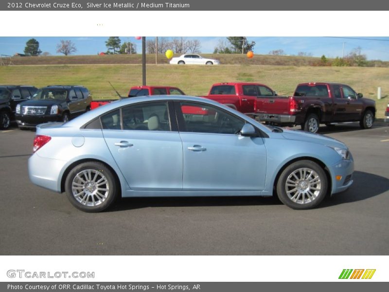 Silver Ice Metallic / Medium Titanium 2012 Chevrolet Cruze Eco