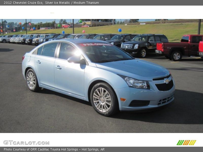 Silver Ice Metallic / Medium Titanium 2012 Chevrolet Cruze Eco