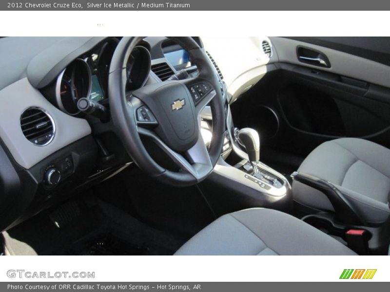 Silver Ice Metallic / Medium Titanium 2012 Chevrolet Cruze Eco