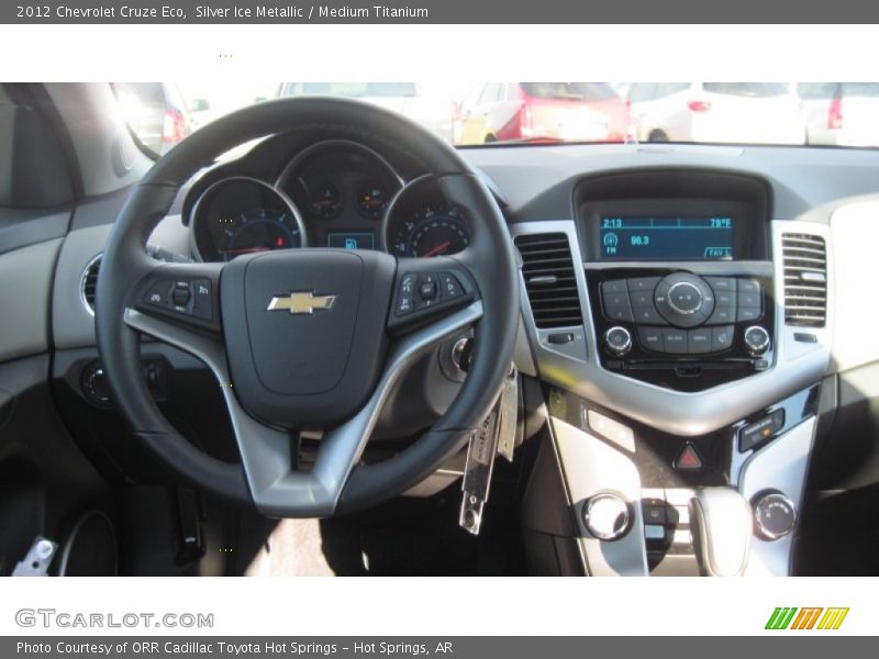 Silver Ice Metallic / Medium Titanium 2012 Chevrolet Cruze Eco