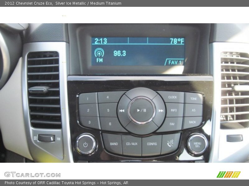 Silver Ice Metallic / Medium Titanium 2012 Chevrolet Cruze Eco