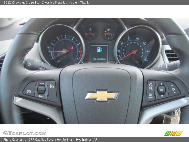 Silver Ice Metallic / Medium Titanium 2012 Chevrolet Cruze Eco