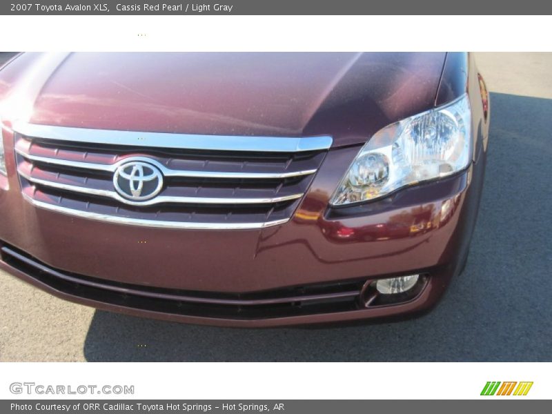 Cassis Red Pearl / Light Gray 2007 Toyota Avalon XLS