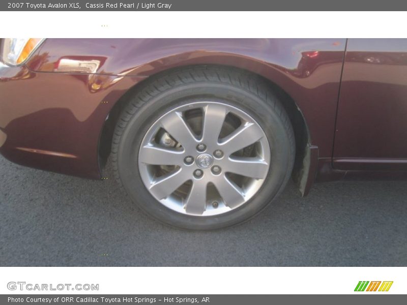 Cassis Red Pearl / Light Gray 2007 Toyota Avalon XLS