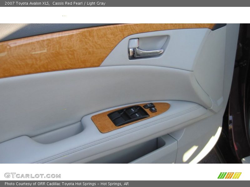 Cassis Red Pearl / Light Gray 2007 Toyota Avalon XLS