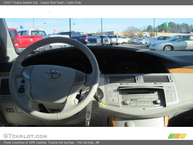 Cassis Red Pearl / Light Gray 2007 Toyota Avalon XLS