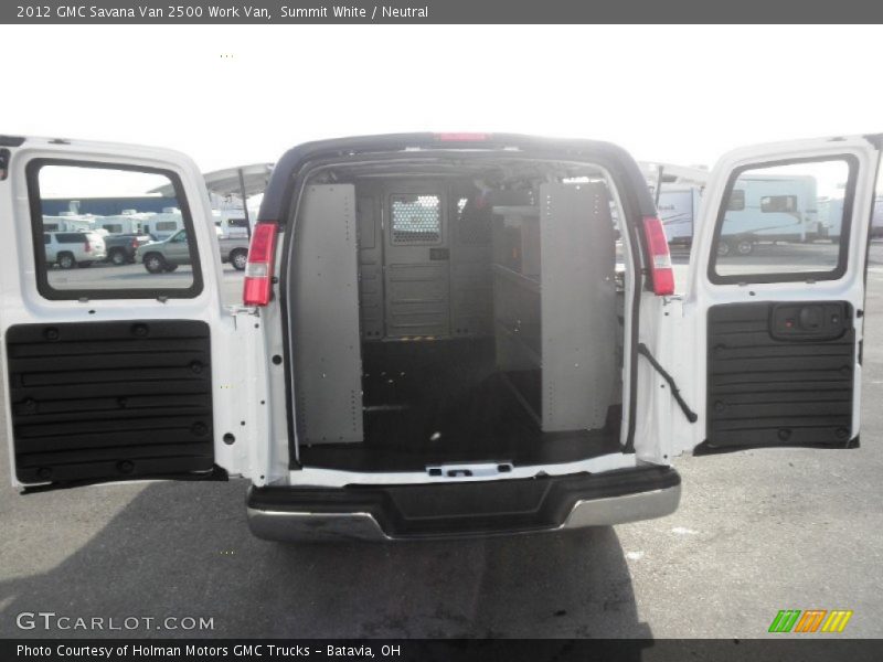Summit White / Neutral 2012 GMC Savana Van 2500 Work Van