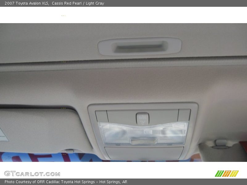 Cassis Red Pearl / Light Gray 2007 Toyota Avalon XLS