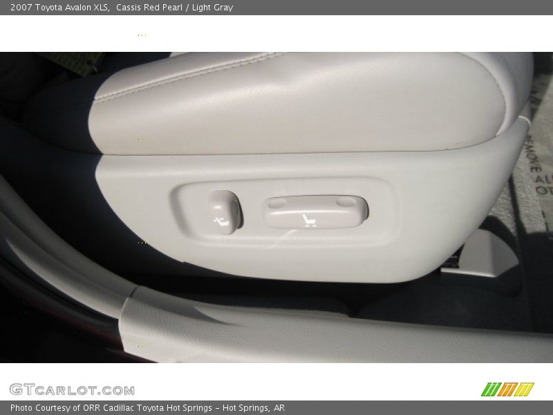Cassis Red Pearl / Light Gray 2007 Toyota Avalon XLS