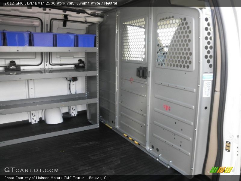 Summit White / Neutral 2012 GMC Savana Van 2500 Work Van