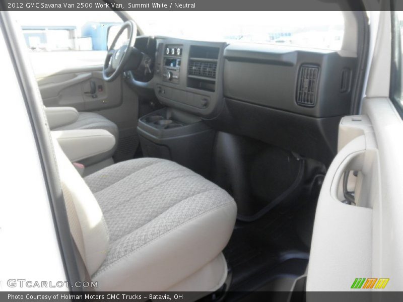 Summit White / Neutral 2012 GMC Savana Van 2500 Work Van