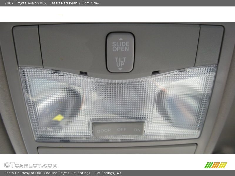 Cassis Red Pearl / Light Gray 2007 Toyota Avalon XLS