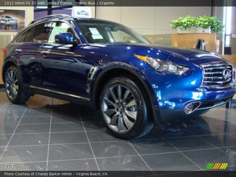  2012 FX 35 AWD Limited Edition Iridium Blue