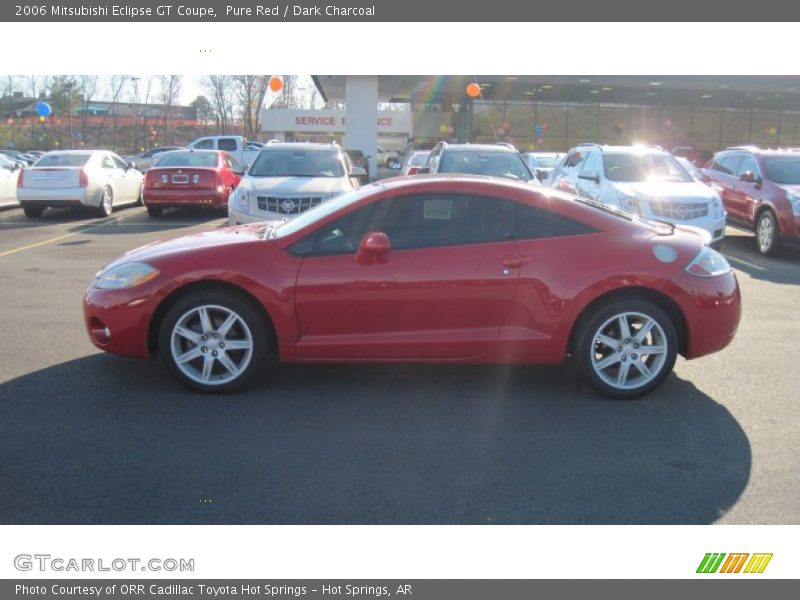 Pure Red / Dark Charcoal 2006 Mitsubishi Eclipse GT Coupe
