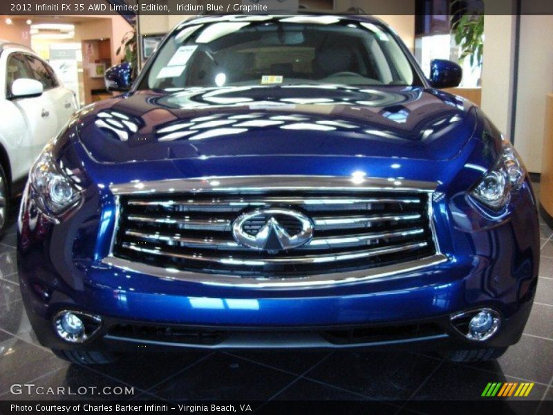  2012 FX 35 AWD Limited Edition Iridium Blue