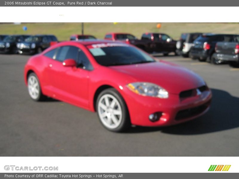 Pure Red / Dark Charcoal 2006 Mitsubishi Eclipse GT Coupe