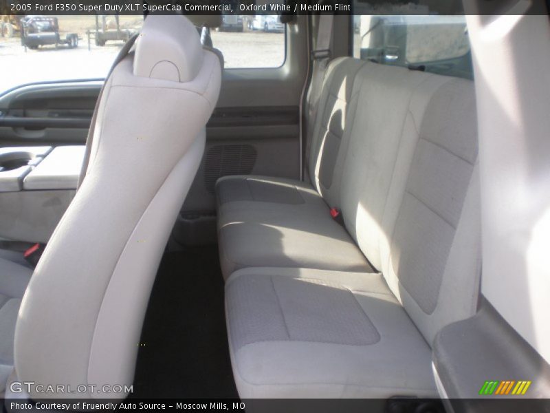  2005 F350 Super Duty XLT SuperCab Commercial Medium Flint Interior