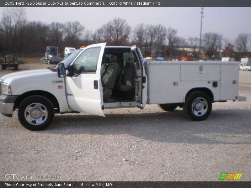  2005 F350 Super Duty XLT SuperCab Commercial Oxford White