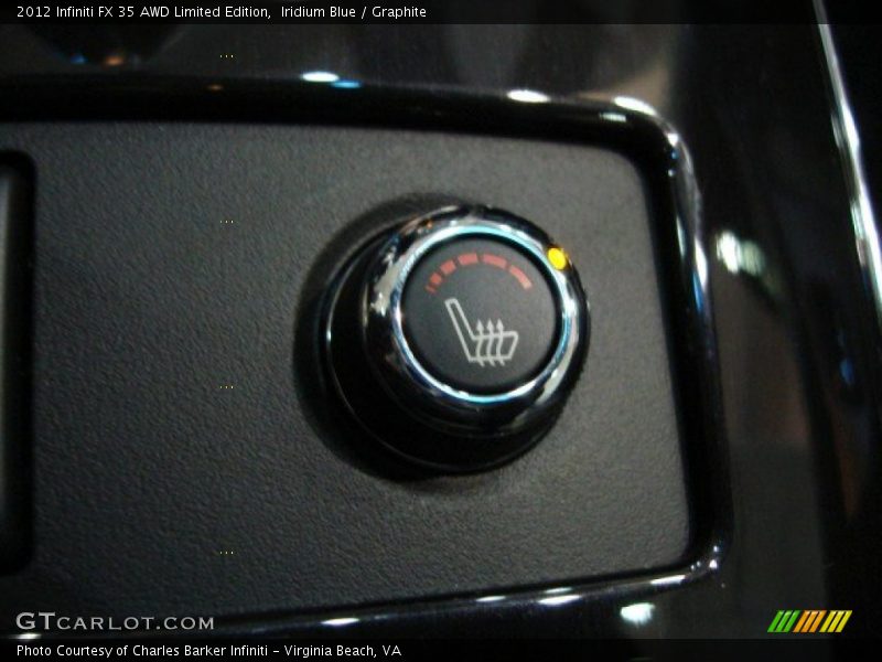 Controls of 2012 FX 35 AWD Limited Edition