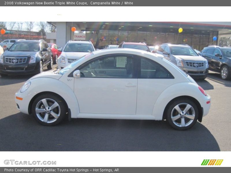 Campanella White / White 2008 Volkswagen New Beetle Triple White Coupe