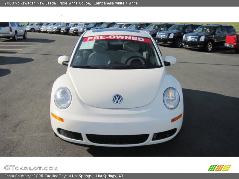 Campanella White / White 2008 Volkswagen New Beetle Triple White Coupe