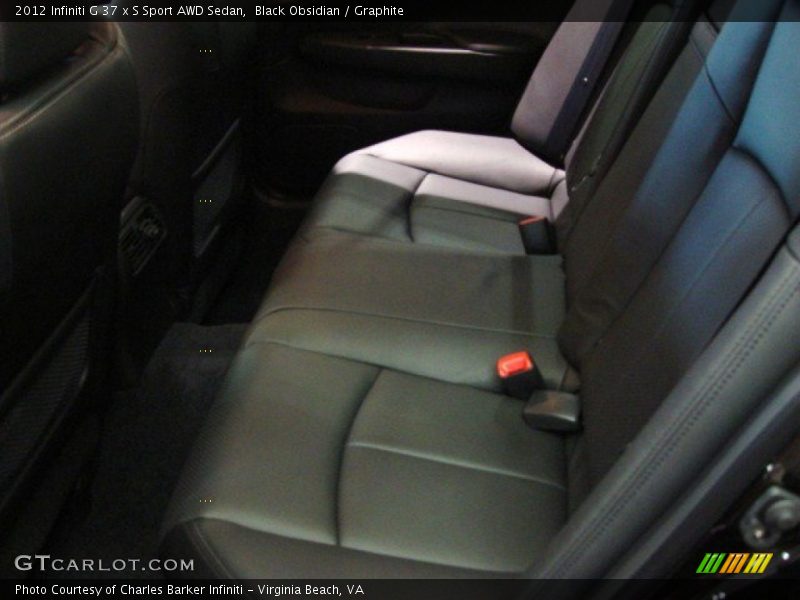 Black Obsidian / Graphite 2012 Infiniti G 37 x S Sport AWD Sedan