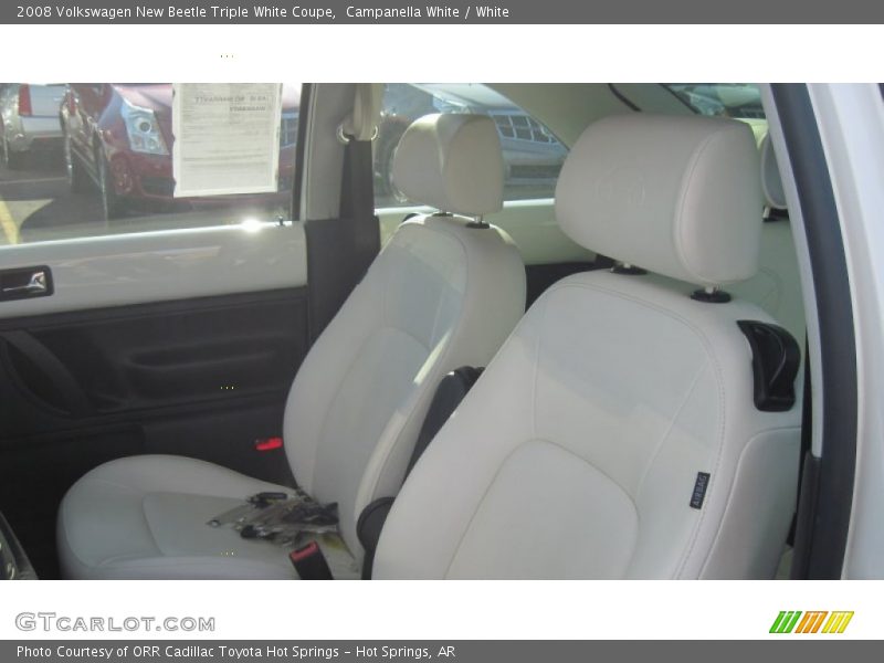 Campanella White / White 2008 Volkswagen New Beetle Triple White Coupe