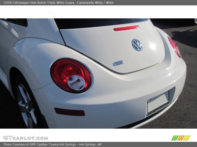 Campanella White / White 2008 Volkswagen New Beetle Triple White Coupe