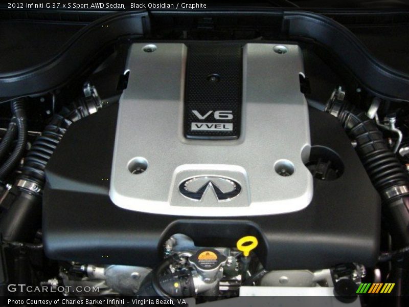  2012 G 37 x S Sport AWD Sedan Engine - 3.7 Liter DOHC 24-Valve CVTCS VVEL V6