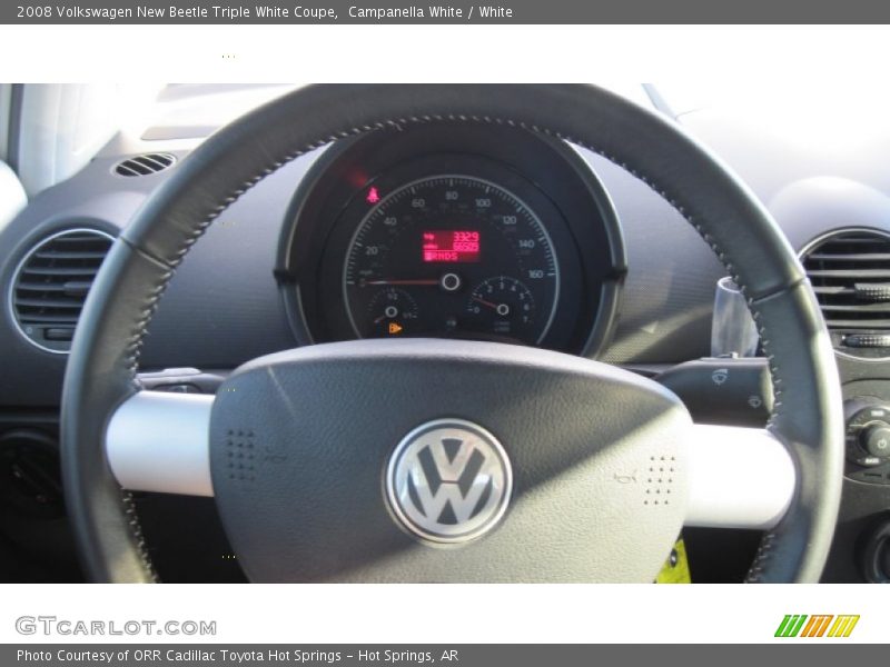 Campanella White / White 2008 Volkswagen New Beetle Triple White Coupe