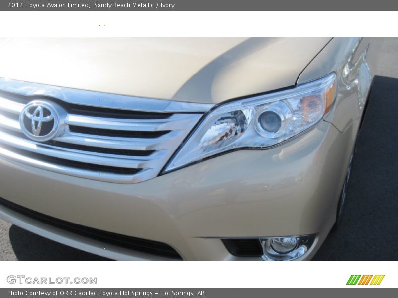 Sandy Beach Metallic / Ivory 2012 Toyota Avalon Limited