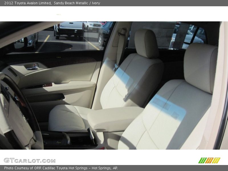 Sandy Beach Metallic / Ivory 2012 Toyota Avalon Limited