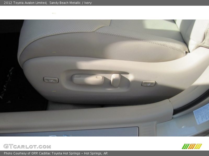 Sandy Beach Metallic / Ivory 2012 Toyota Avalon Limited