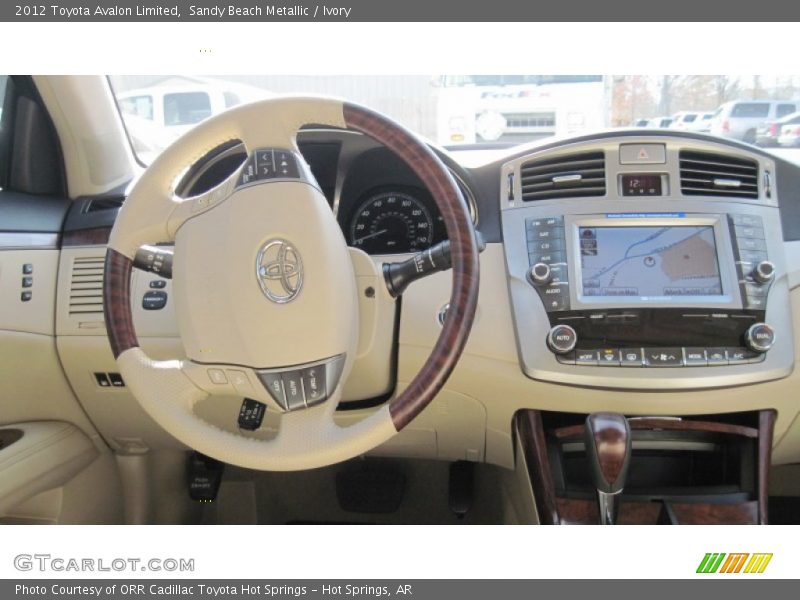 Sandy Beach Metallic / Ivory 2012 Toyota Avalon Limited