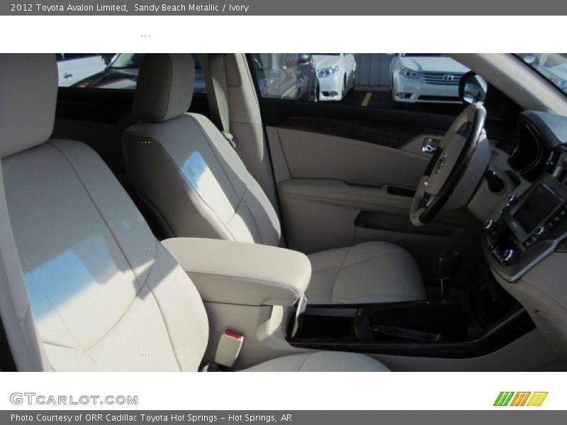 Sandy Beach Metallic / Ivory 2012 Toyota Avalon Limited