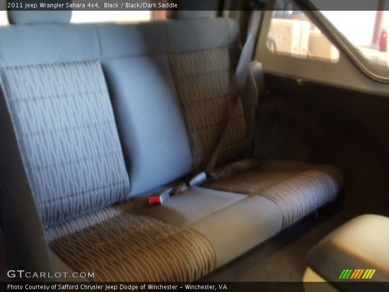 Black / Black/Dark Saddle 2011 Jeep Wrangler Sahara 4x4