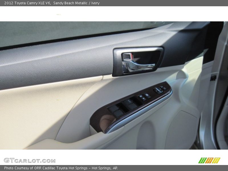 Sandy Beach Metallic / Ivory 2012 Toyota Camry XLE V6