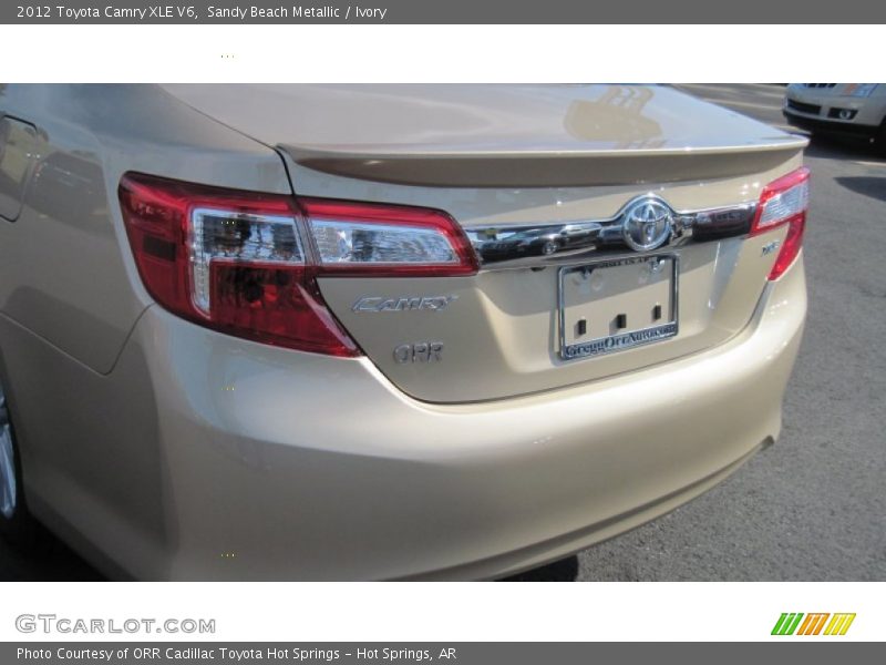 Sandy Beach Metallic / Ivory 2012 Toyota Camry XLE V6