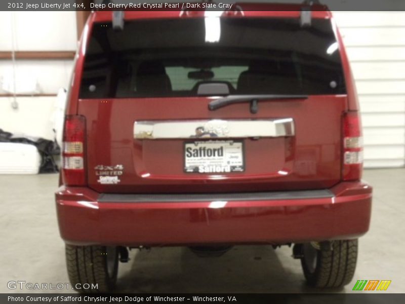 Deep Cherry Red Crystal Pearl / Dark Slate Gray 2012 Jeep Liberty Jet 4x4