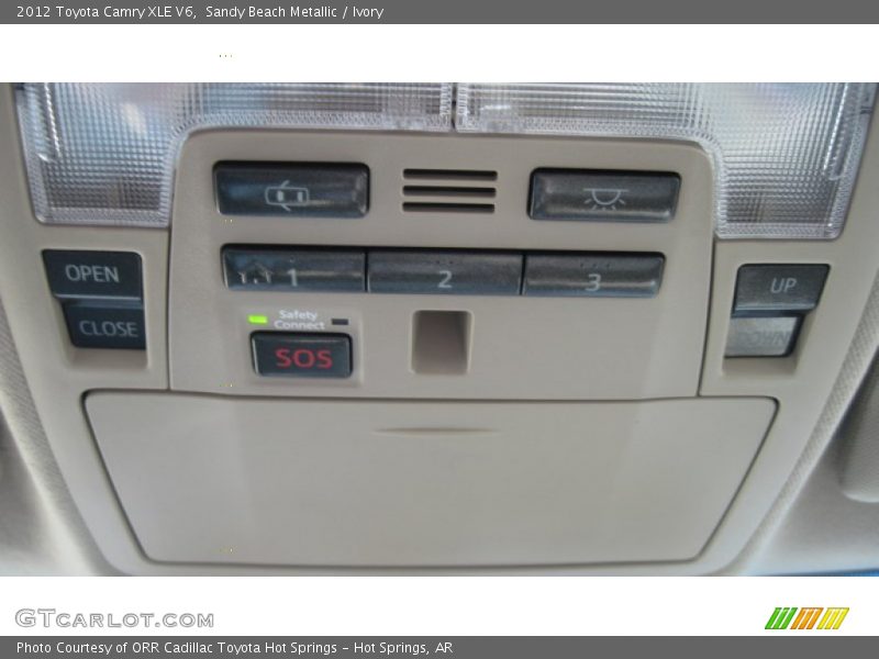 Sandy Beach Metallic / Ivory 2012 Toyota Camry XLE V6