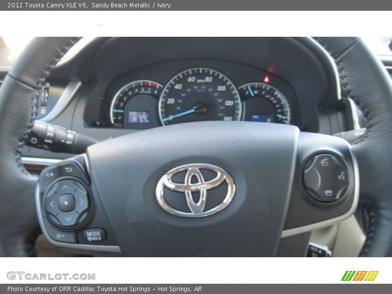 Sandy Beach Metallic / Ivory 2012 Toyota Camry XLE V6