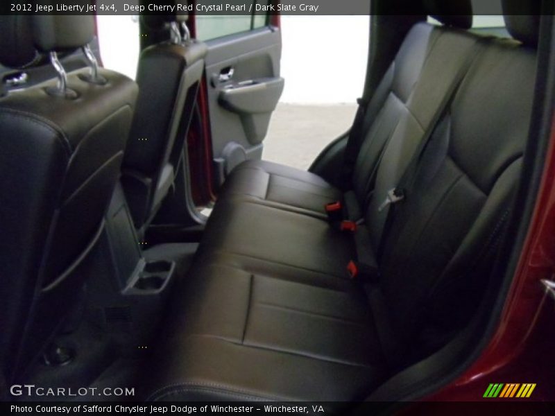 Deep Cherry Red Crystal Pearl / Dark Slate Gray 2012 Jeep Liberty Jet 4x4