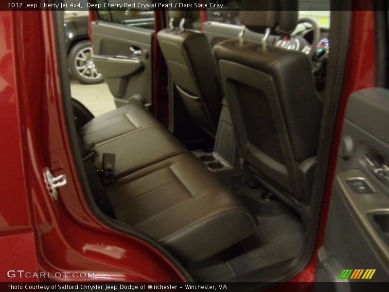 Deep Cherry Red Crystal Pearl / Dark Slate Gray 2012 Jeep Liberty Jet 4x4