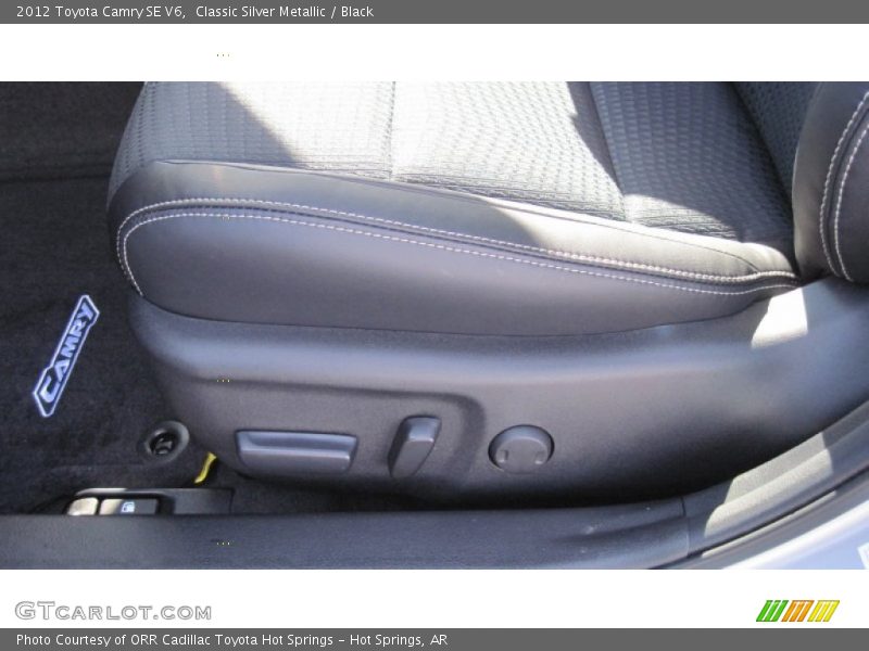 Classic Silver Metallic / Black 2012 Toyota Camry SE V6