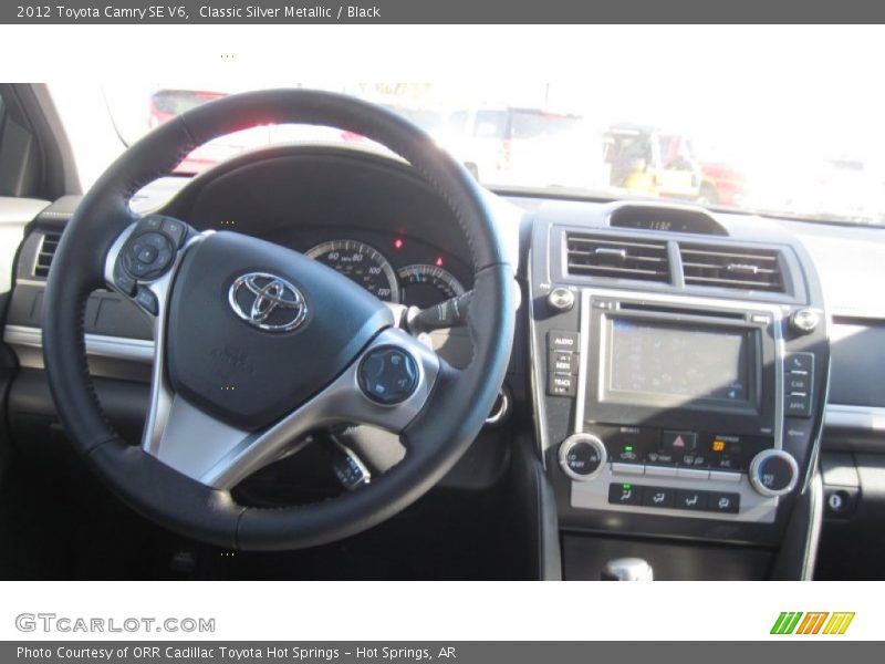 Classic Silver Metallic / Black 2012 Toyota Camry SE V6